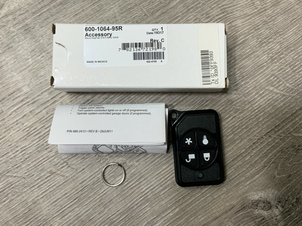 Interlogix Micro KeyFob 600-1064-95R