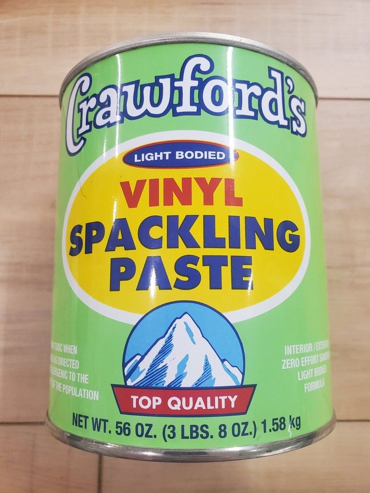 Crawfords 31904 1qt Vinyl Spackling Paste