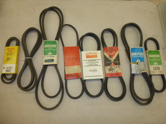 NEW! VARIOUS ASSORTED V-BELT / YOU PICK THE SIZE!