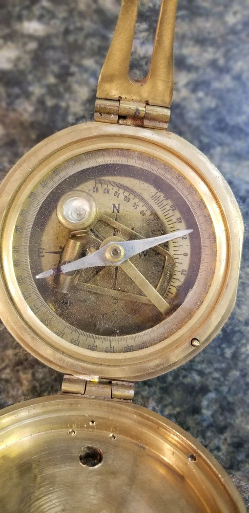 Vintage Brinton Compass 2000 Millennium Commemorative MK V