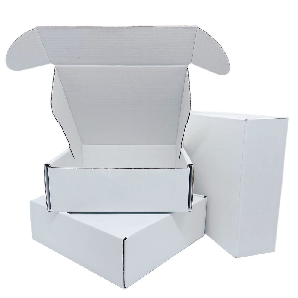 Recyclable Corrugated Small Box Mailers Storage Packaging Shipping 6x6x2" 50 Pc