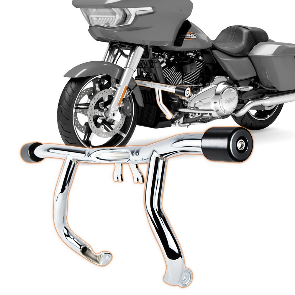 Saddlebag Guard Rails Bag Guards Front Highway Engine Guard For Harley Touring