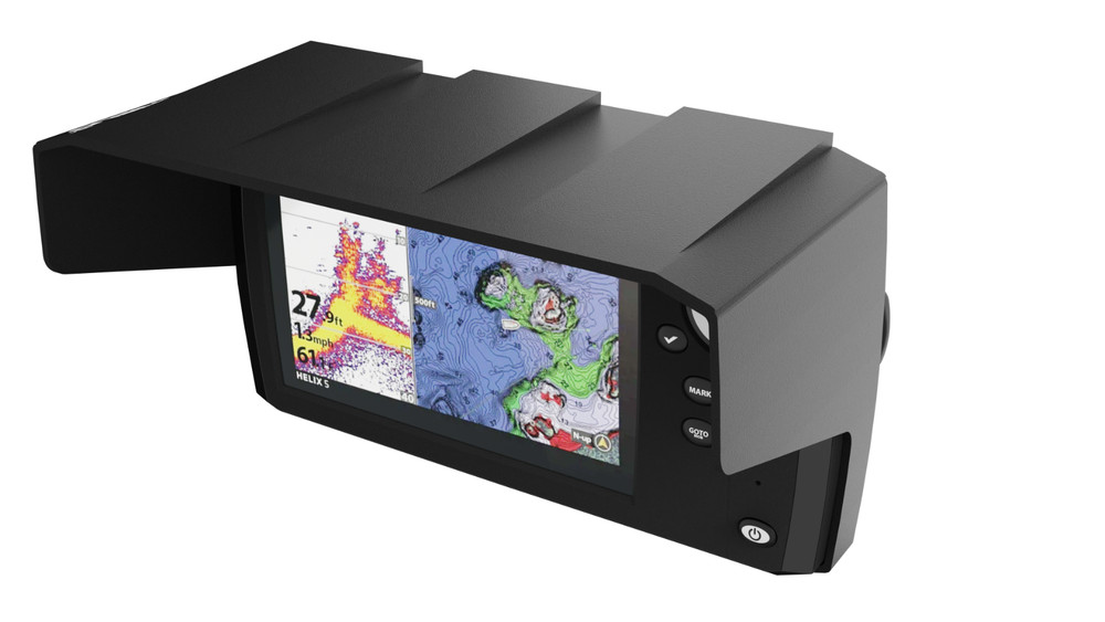 Humminbird Helix 5 Visor by Sonar Shield