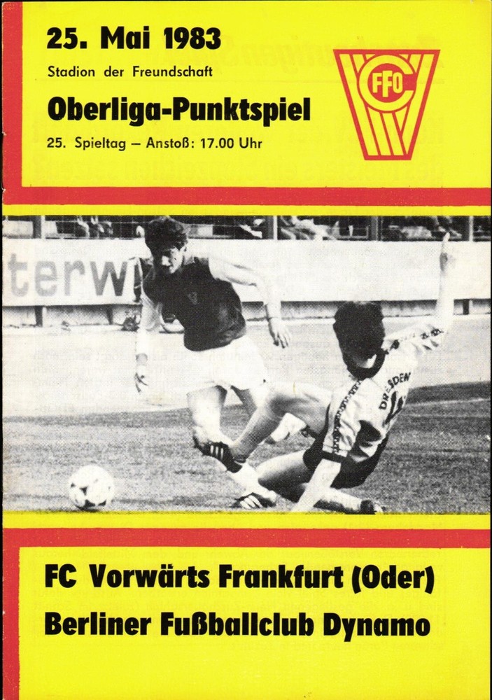 OL 82/83 FC Vorwärts Frankfurt (Oder) - BFC Dynamo, 25.05.1983