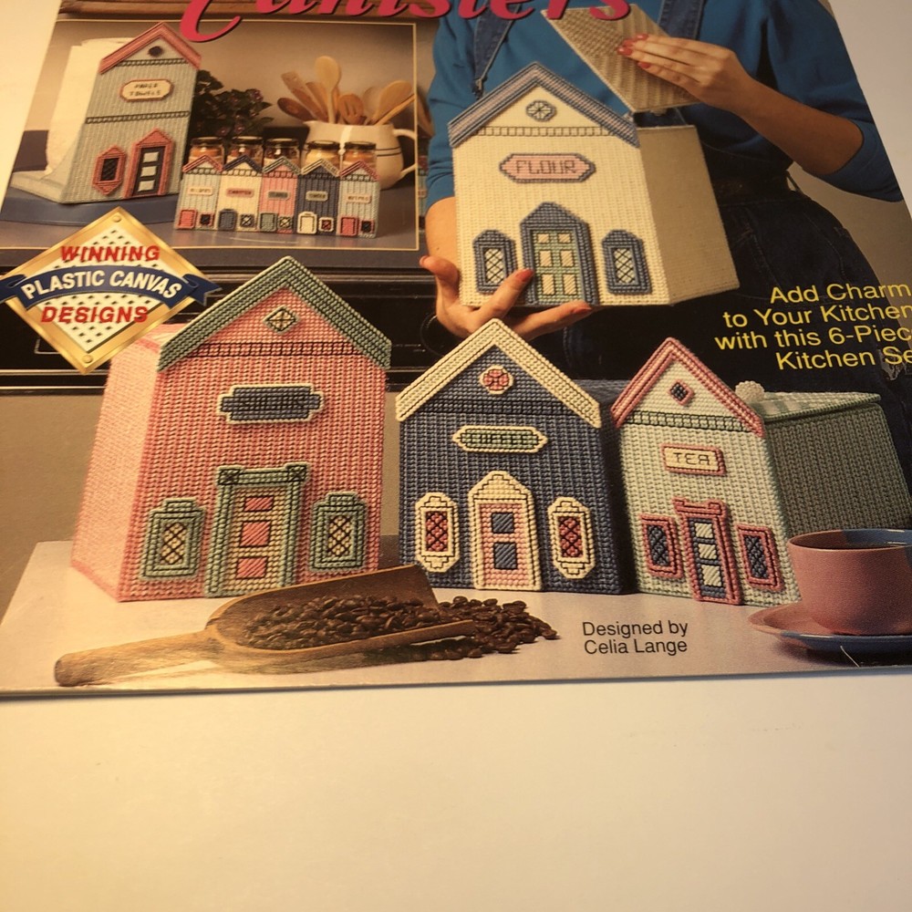 Kitchen Canisters Plastic Canvas Pattern Book The Needlecraft Shop