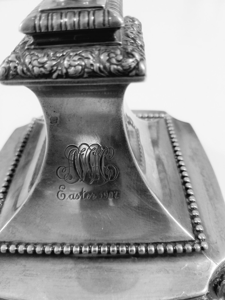 TIFFANY & CO. STERLING SILVER CANDLESTICK
