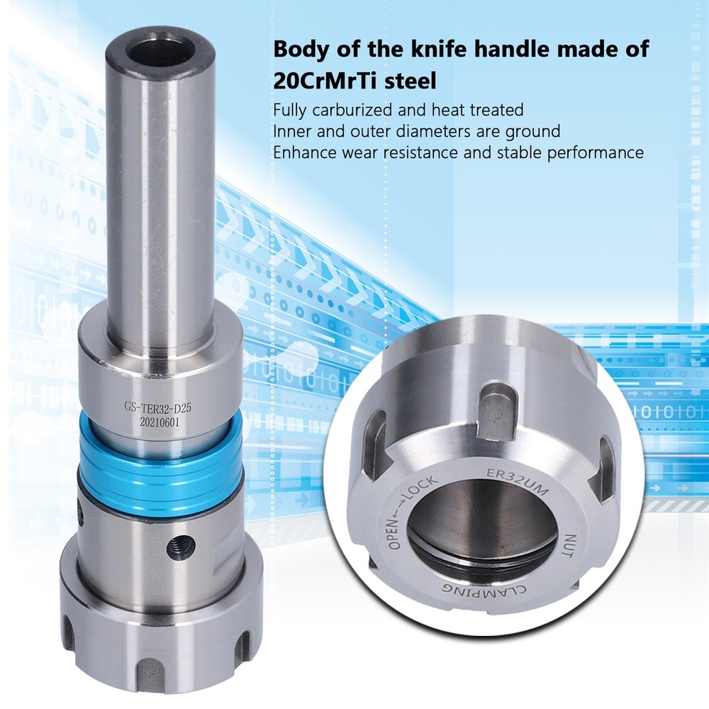 Collet Chuck Holder Telescoping Tapping Tool For Milling