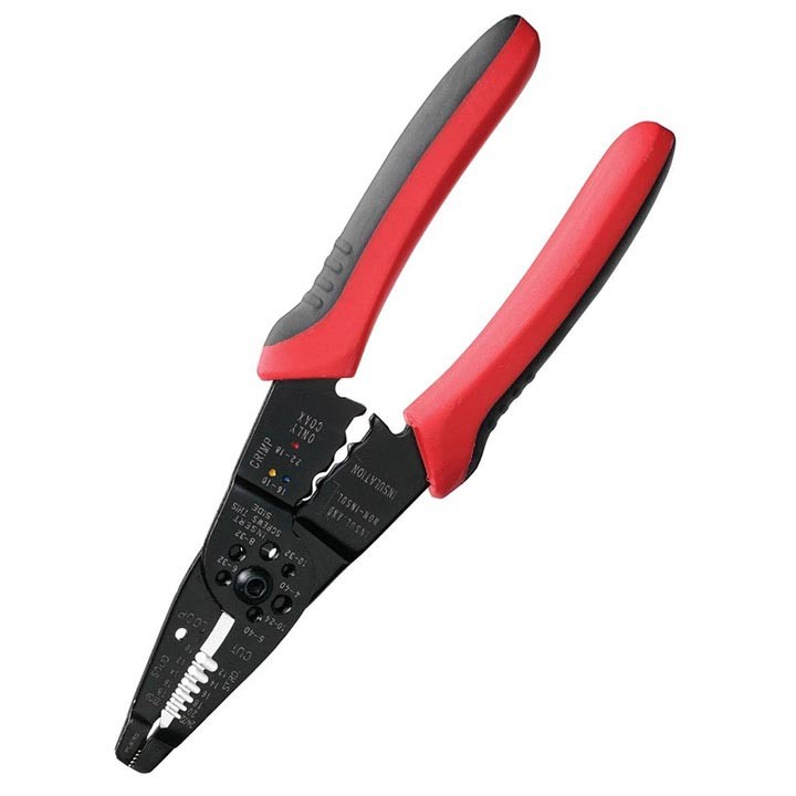 Nippon ISST1022 10–22 AWG Wire Stripper, Crimper & Cutter – Multi-Function El...