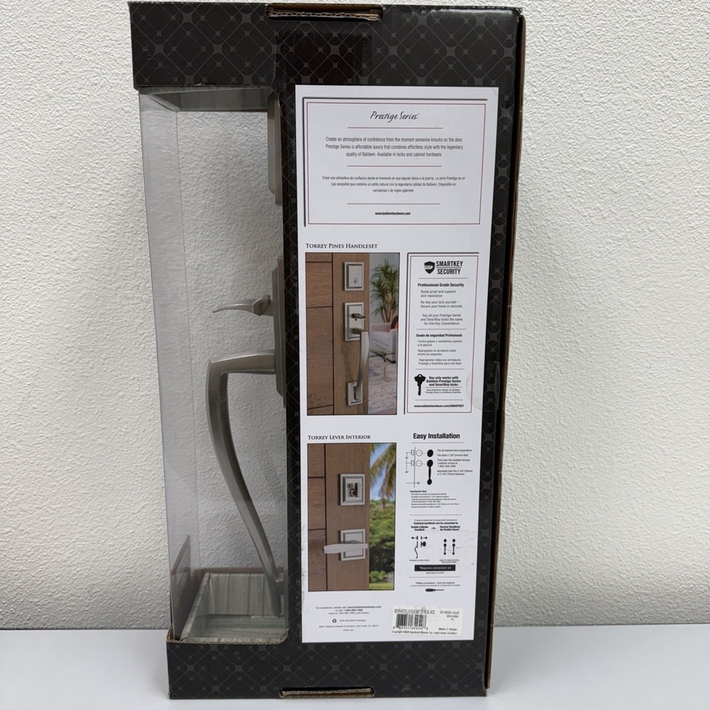 Baldwin 180TPHXTOL-SLB Entry Door Lock