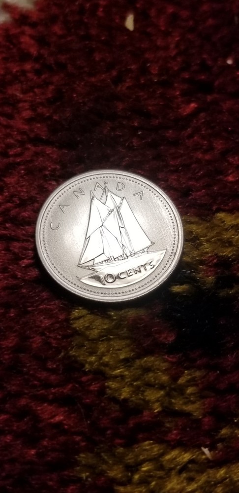 Canada 2002 P Specimen Gem Mint 10 Cent Coin.