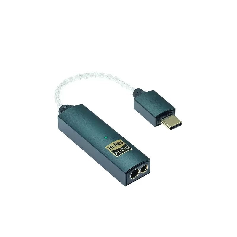 2x ES9219 DAC Chip Portable Audio Decoder Headphone Amplifier 2in1