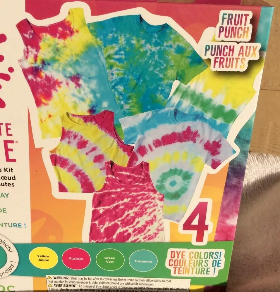 Two- Minute Tie Dye 100% Cotton Fabrics Only