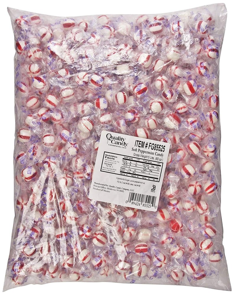 Soft Peppermint Candy 5lb
