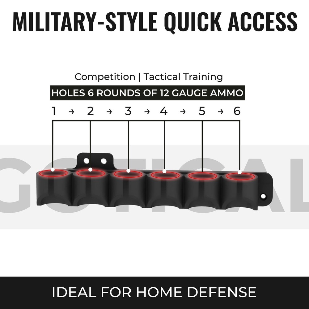 Gotical Receiver Mounted Shell Carrier Side