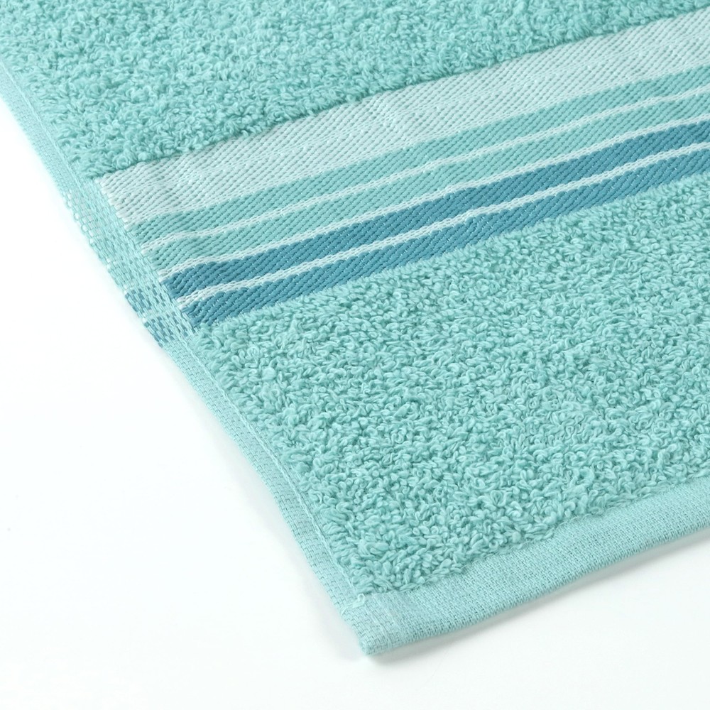 Mainstays Basic Bath Towel, Soft 100% Cotton and Highly Absorbent Striped Bath T