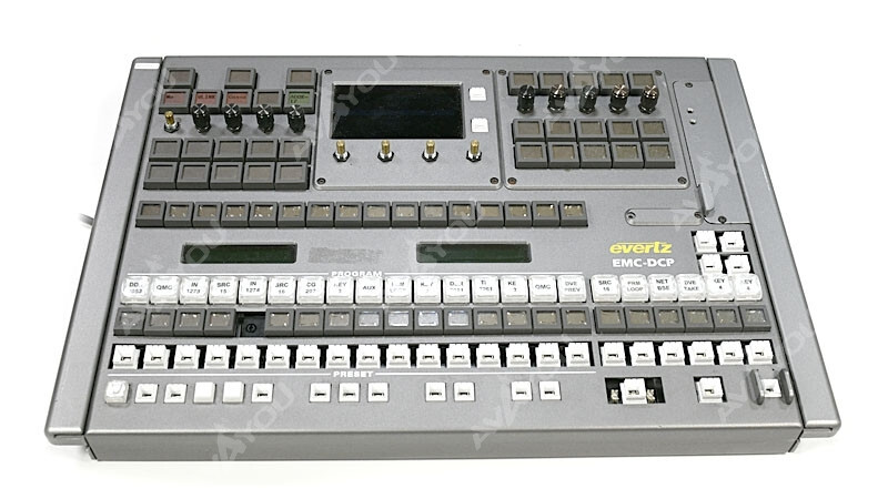 Evertz EMC-DCP Master Control & Channel Branding Control Panel - Missing BTN