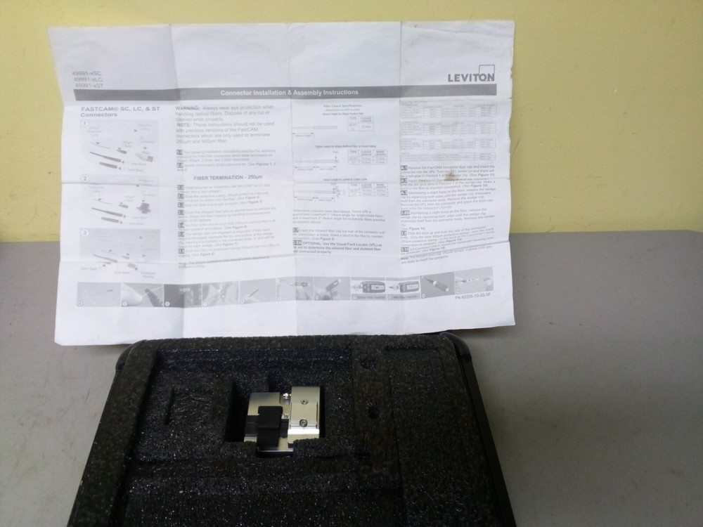 Leviton Fiberoptic Cable Cutter