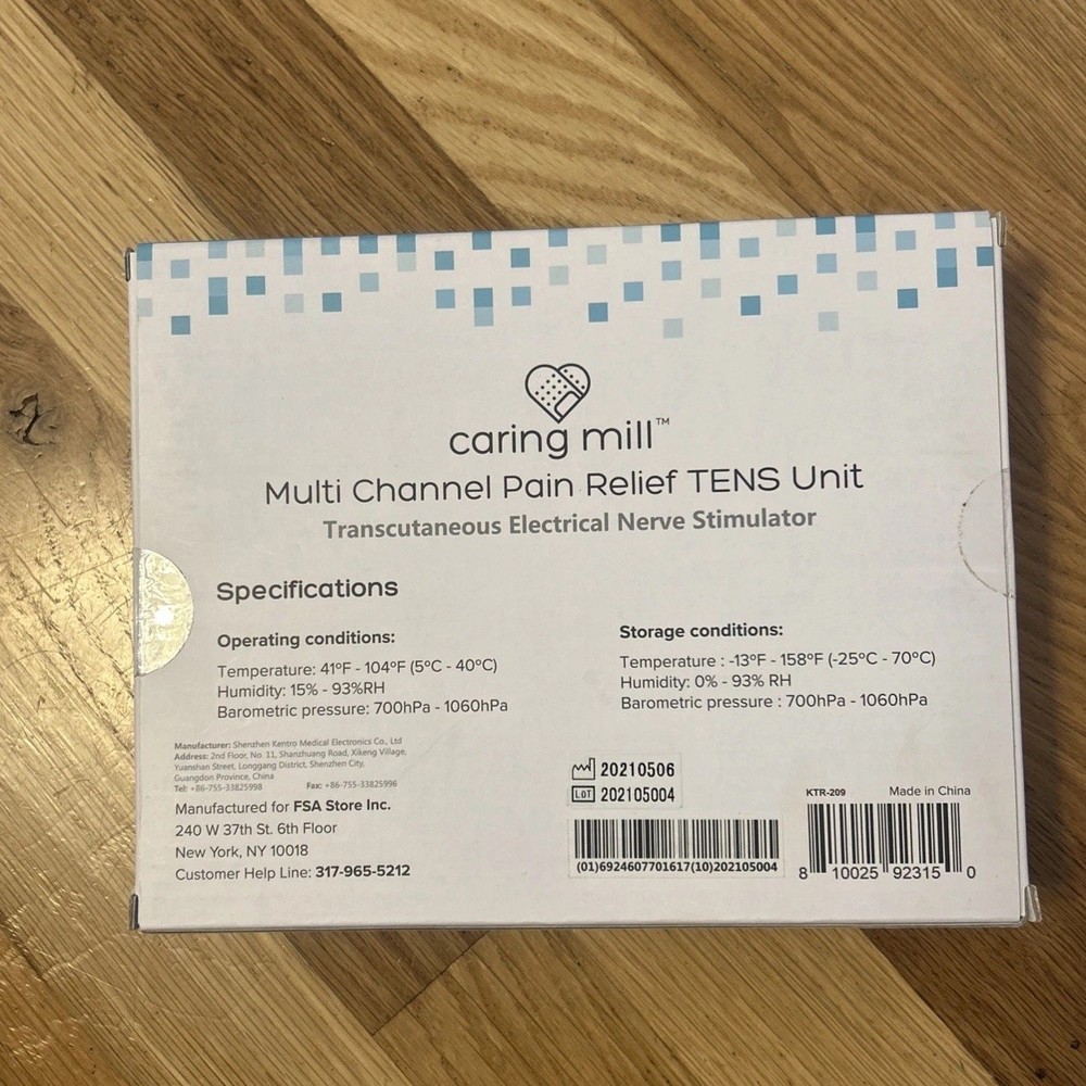 Caring Mill Multi Channel Pain Relief TENS Unit