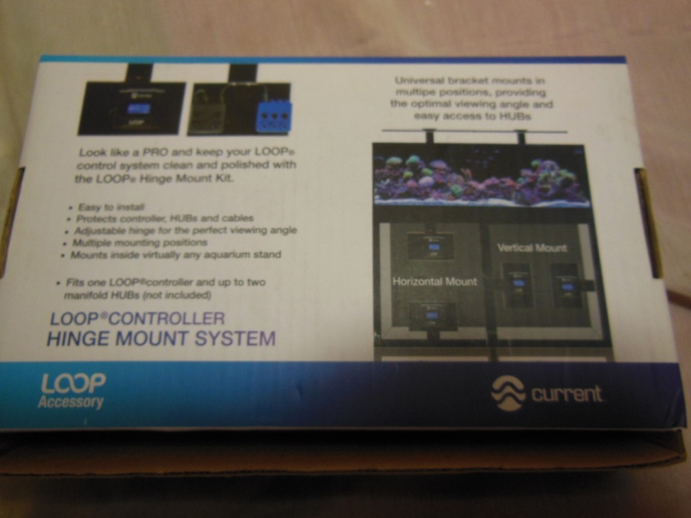 Aquarium Loop Controller Hinge Mount System #4197 Current Co. New in Box