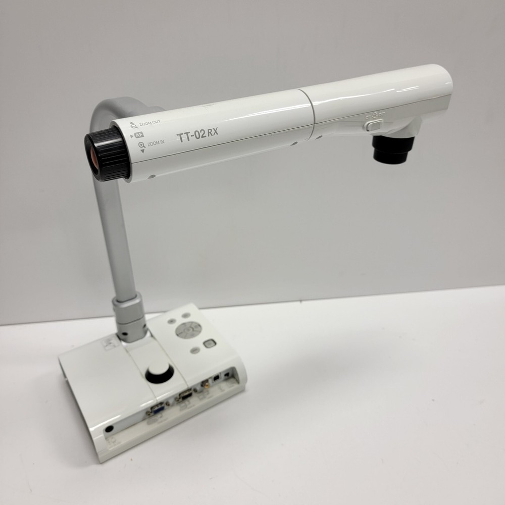 Elmo Model TT-02RX Document Camera Visual Presenter - POWER SUPPLY NOT INCLUDED!