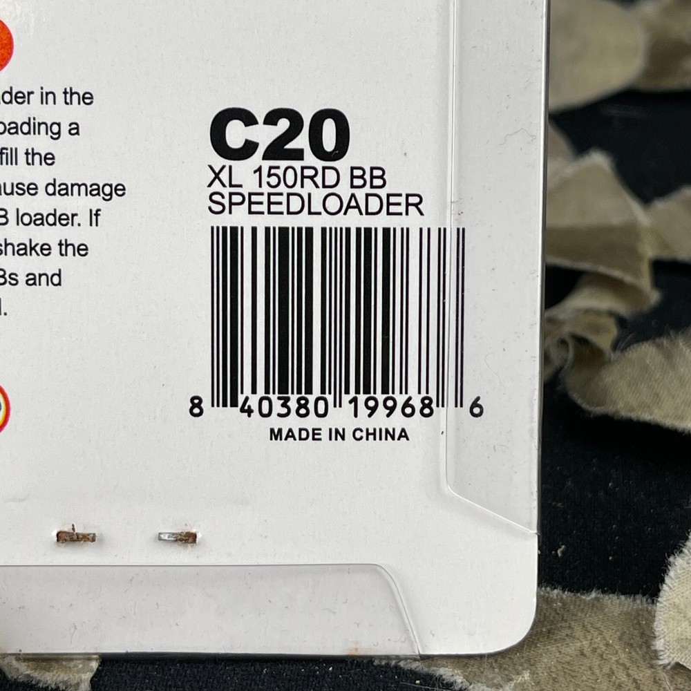 NEW Airsoft XL BB Speed Loader - Smoke (C20)
