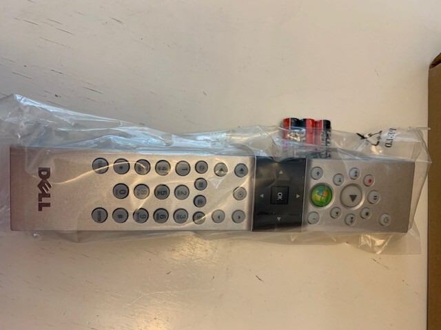 New DELL PC Computer Remote Control OMR268 Complete Set 2010