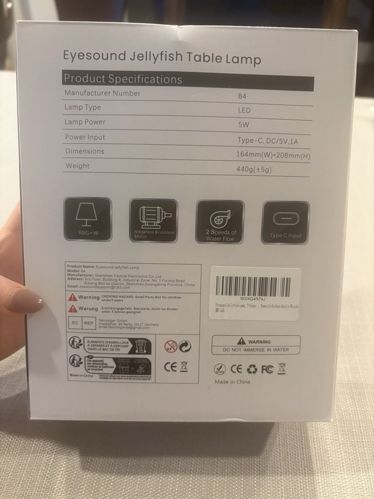 Eyesound Jellyfish Table Lamp