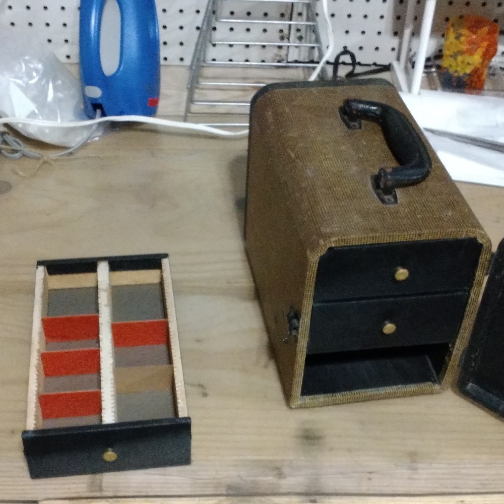 Portable Stackable Slide Tray Storage Box with Drawers for Slide Projector