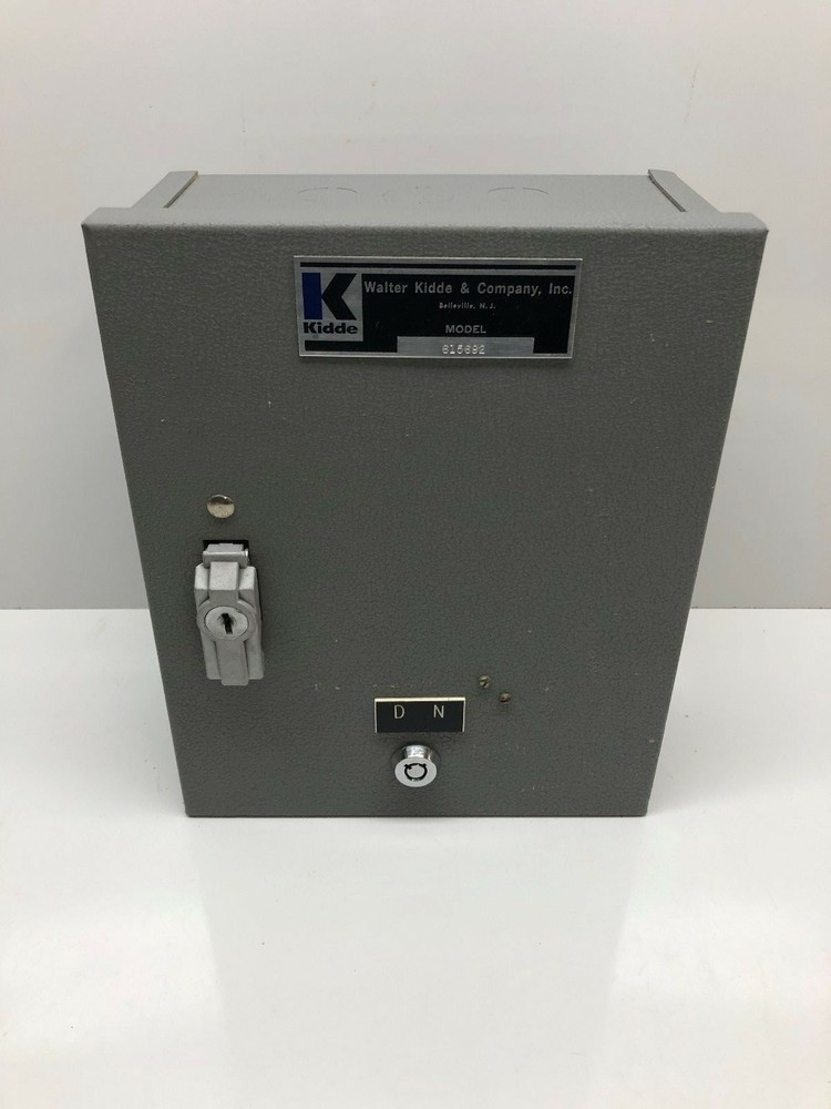 KIDDE ALARM PANEL BOX VINTAGE NIB