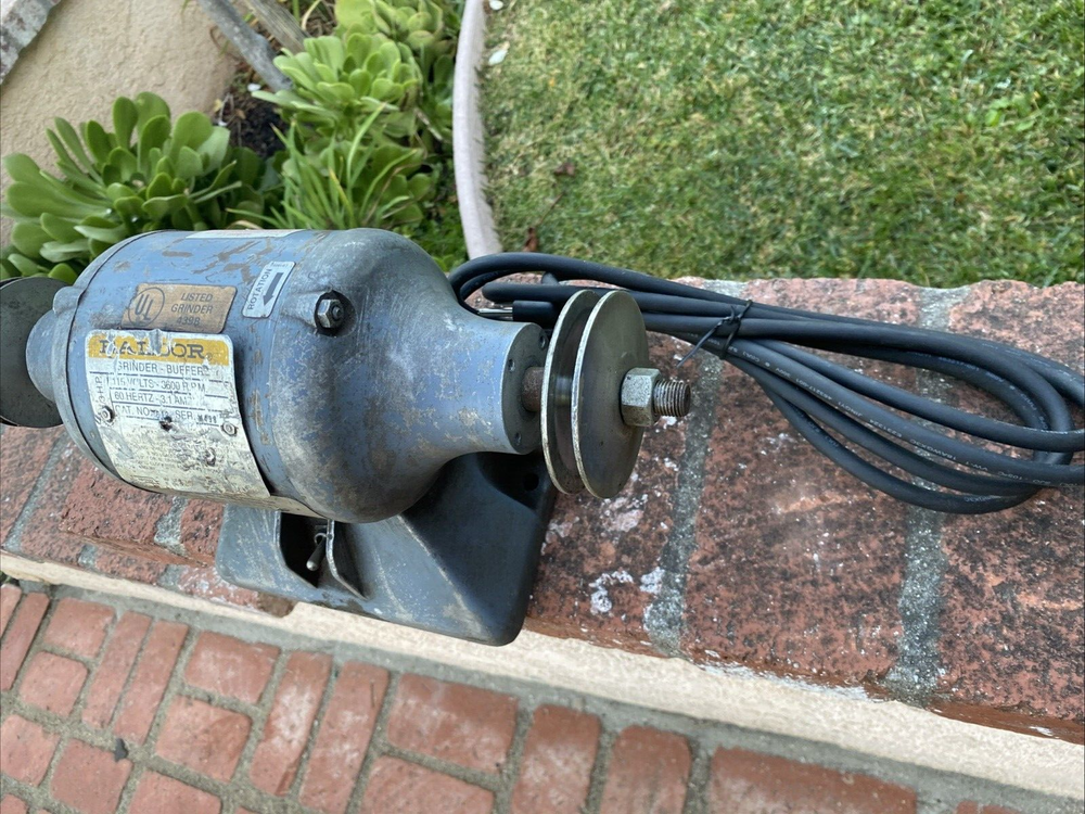 Baldor Grinder-Buffer 612 115V 3600 Rpm