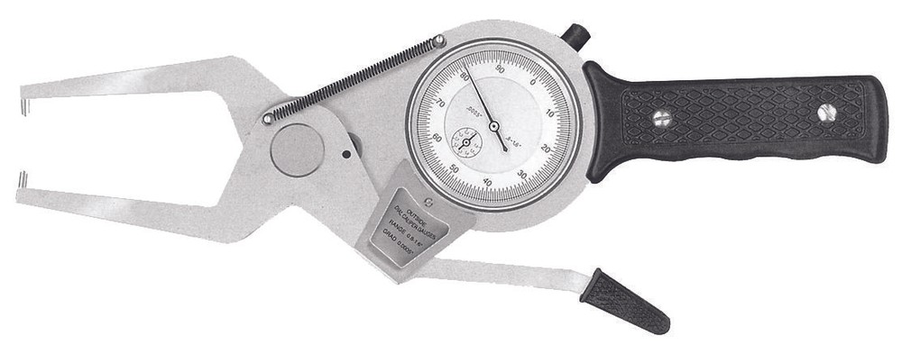 0.8 - 1.6" Outside Dial Caliper Gage