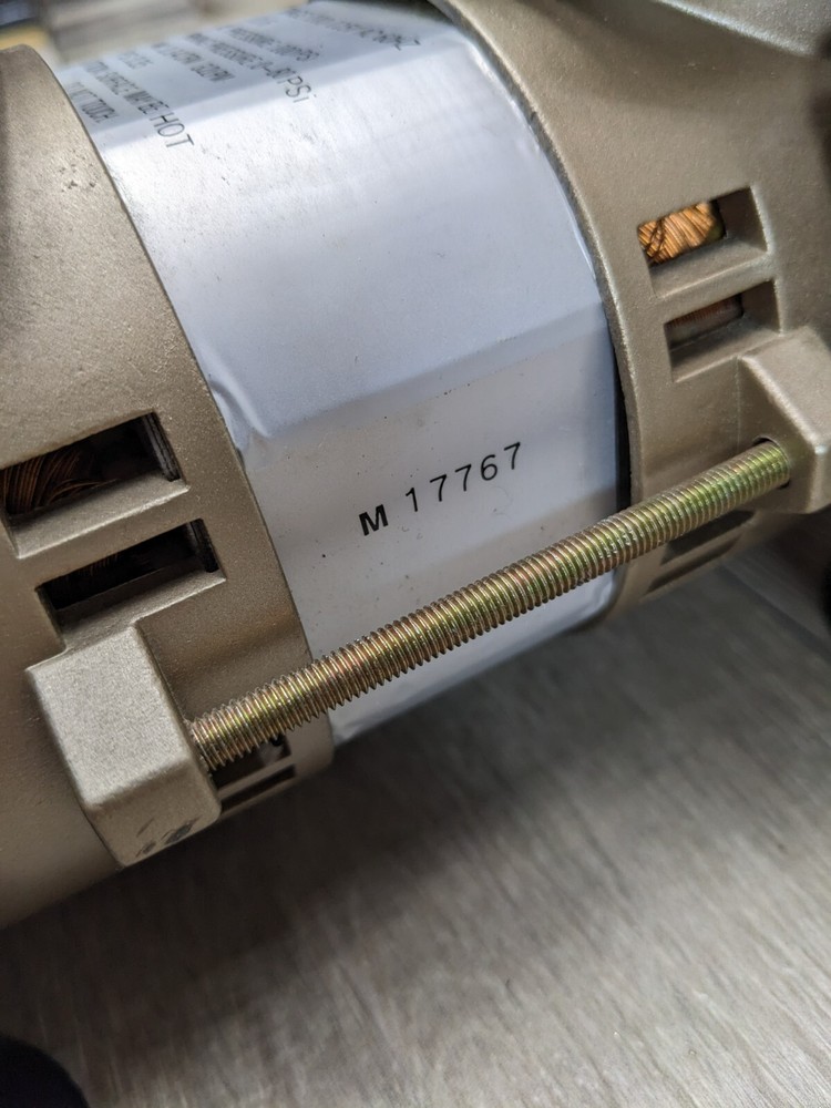 SIMair TC2000 1/6 HP 100 PSI Air Compressor & Moisture Filter Regulator