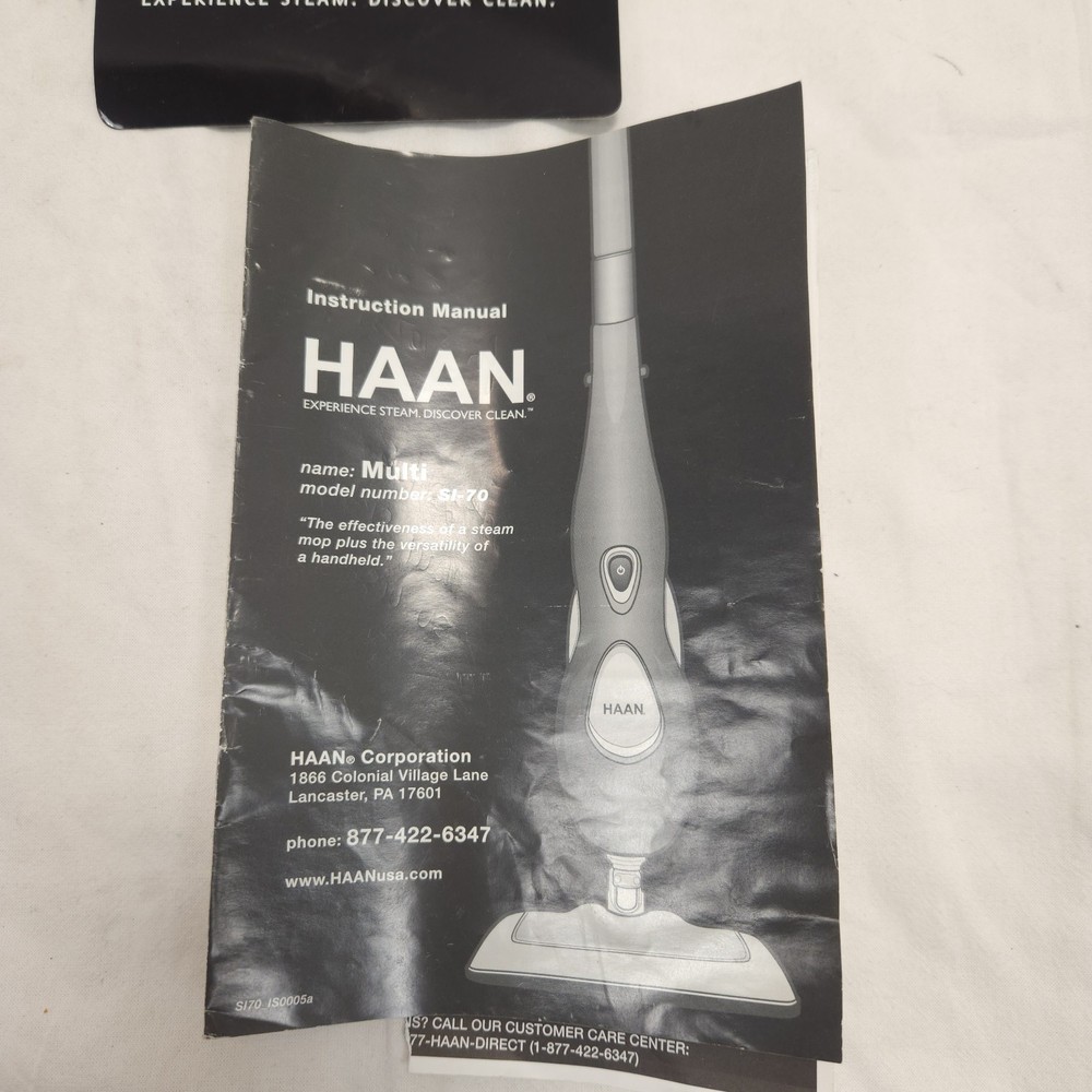 Haan Fresh Rinse Lime and Scale Remover 9 Packets Instruction Manuals Slim Multi
