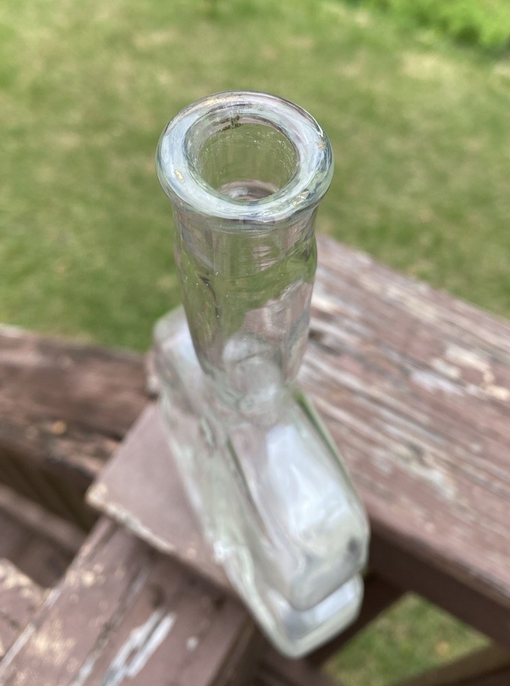Blown Clear Cello Bottle