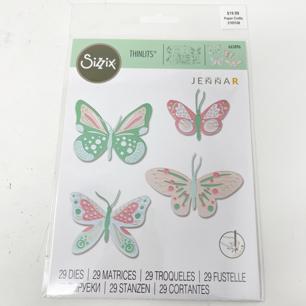 Sizzix Thinlits Spring Easter Flowers Butterflies Cutting Dies Bundle NEW