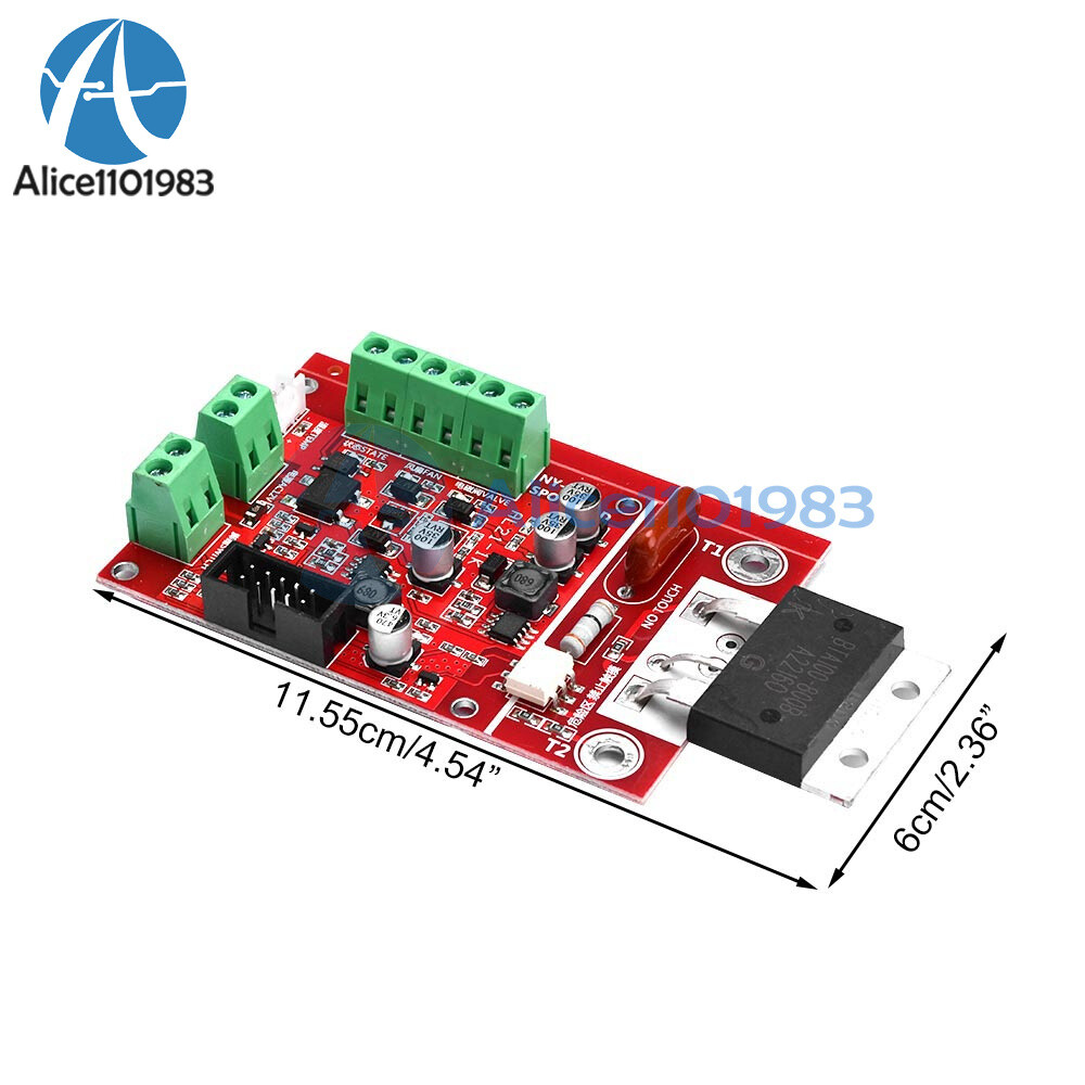 NY-D08 100A Color LCD Spot Welding Machine Control Board Panel Controller Welder