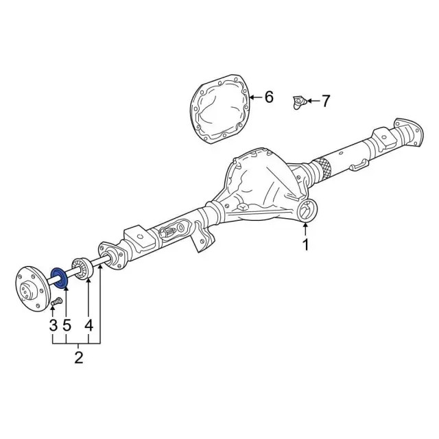 Genuine Ford Seal 5L8Z-4B416-AA
