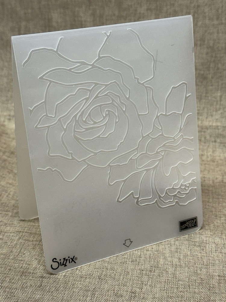 Stampin’ Up! Sizzix Emboss Folder - Manhattan Flower Rose