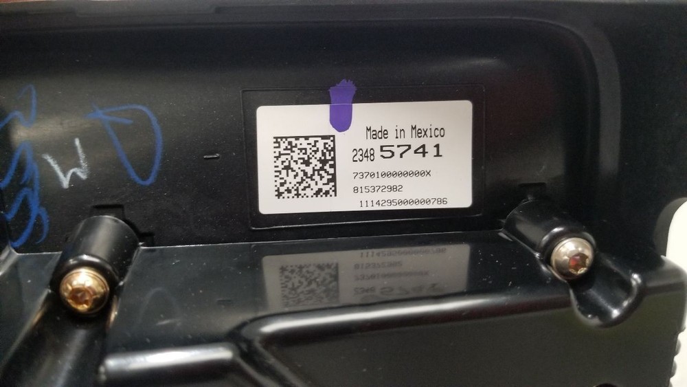 15 CHEVY SILVERADO 1500 RADIO AUDIO INFORMATION 8" DISPLAY CONTROL PANEL