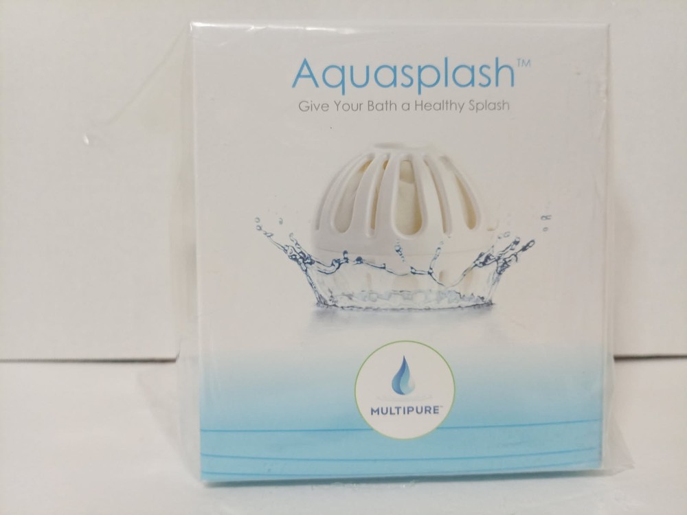 Multipure Aquasplash Bath Water Filter. Capacity: 200 Baths (1 year). KDF-55.