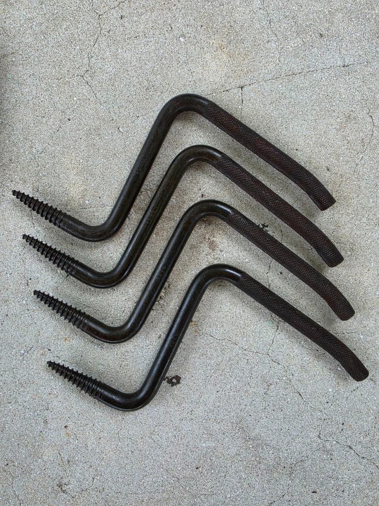tree steps, 2 different kinds (10 qty folding, 4 qty fixed), selling as a set
