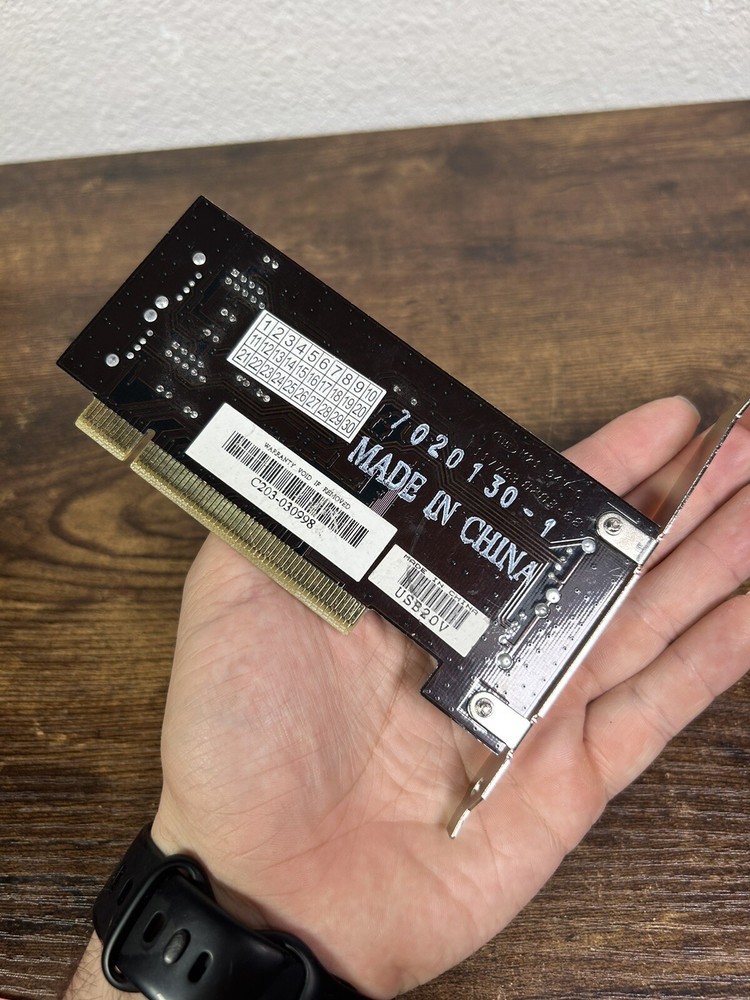 Soyo SY-USB20V USB 2.0 PCI Card
