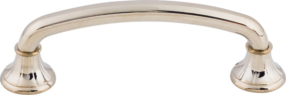 Top Knobs M1937 Lund Pull 4" (c-c) Polished Nickel