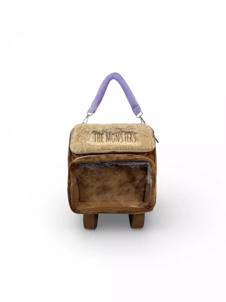 The Monsters Fuzzy Backpack
