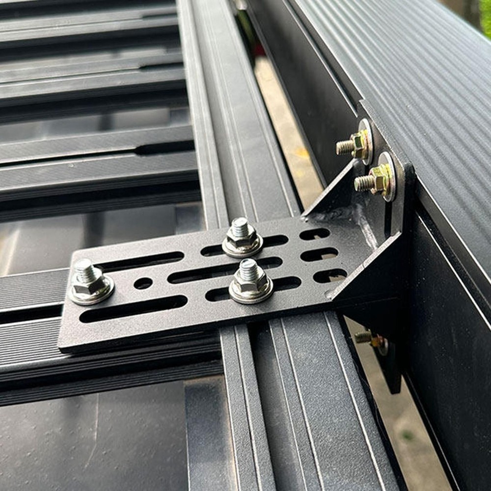 2 Pieces Awning Bracket L Shape Bracket Installation Kit Replacement Accessory