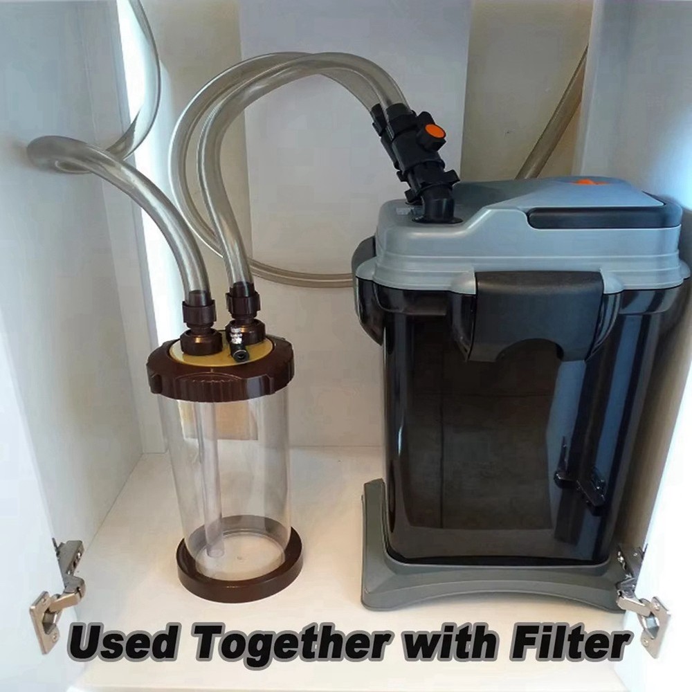 Clear CO2 Atomizer External Turbo Super Diffuser Atomizer Fish Tank7431
