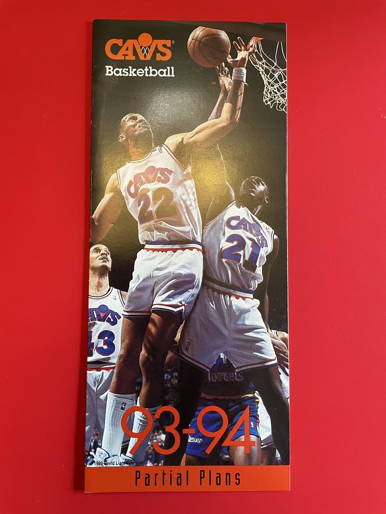 1993-94 Cleveland Cavaliers Ticket Program