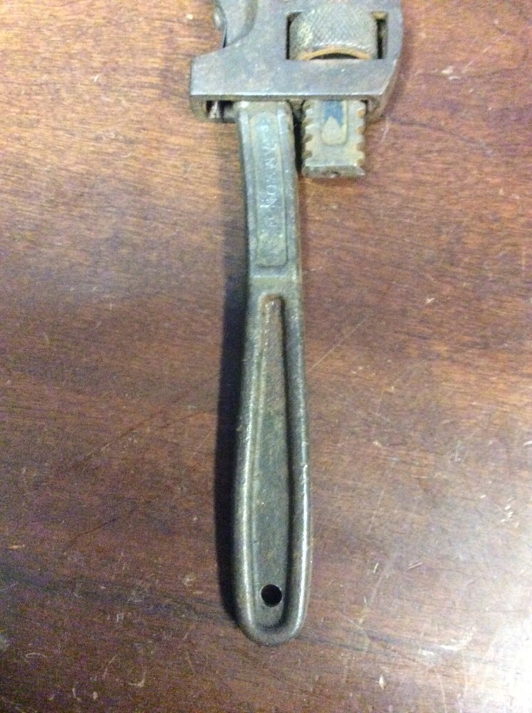 Drop Forged Samson 10" Adjustable Heavy Duty Pipe Wrench UsedToolShop.com