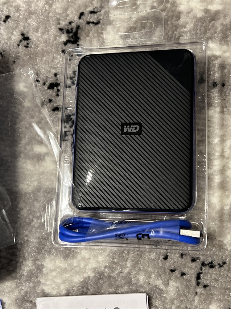 WD 2TB Gaming Drive Portable Storage