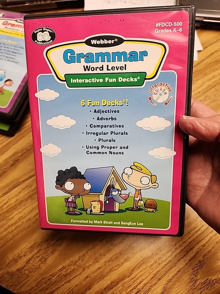 4 Super Duper - Webber WH Questions & GRAMMAR CD-ROM